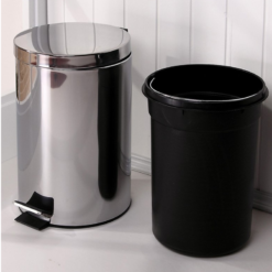 Thùng rác inox chân đạp 20 lít