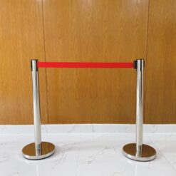 Cột chắn inox dây căng 3m 8 Cot phan cach day do 1 500x497 1