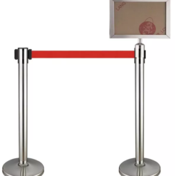 Bảng chỉ dẫn gắn cột chắn inox khổ A3 7 bang chi dan a3 cam tru