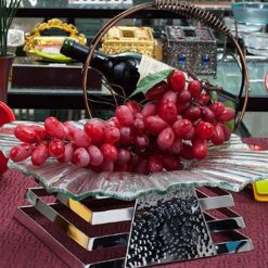 Chân đế trang trí buffet SX-7038 4 tầng 3 chan de trang tri buffet 4 tang kich thuoc 25 x 25 x cao 10.5 cm