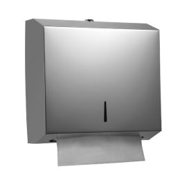 Hộp vuông đựng giấy lau tay treo tường inox 304