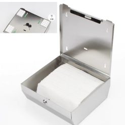 Hộp vuông đựng giấy lau tay inox 304