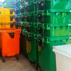 Xe gom rác 660 lít 6 kho hang 660 lit