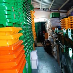 Thùng rác nhựa Kenzio 240L 5 Kho Thùng đựng rác 240 lít