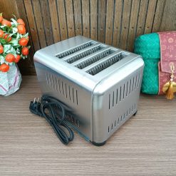 may nuong banh mi sandwich 4 ngan inox 304 kich thuoc 29 x 25 x 22 cm 1