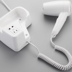 Máy sấy tóc treo tường khách sạn 4 may say toc cong suat 600w 1200w dien ap 220V 50Hz kich thuoc 23 x 18 x cao 9cm