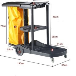 xe don ve sinh 3 tang hiclear