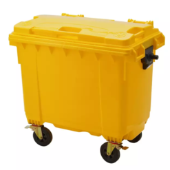 Xe gom rác 660 lít 2 xe gom rac 660 lit vang