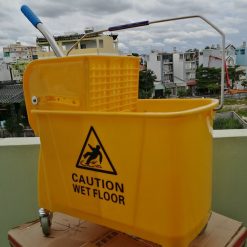 Xe vắt nước cây lau nhà 24 lít 3 Xe nước lau nhà 1 xô 24 lít