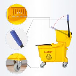 Xe vắt nước đơn 36 lít 5 Xe vắt nước lau nhà 1 xô 36 lít