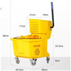 Xe vắt nước đơn 36 lít 3 Xe vắt nước lau nhà 1 xô 36 lít