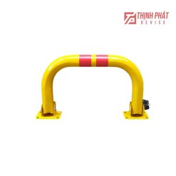 Cọc khóa giữ chỗ đỗ xe chữ U vàng