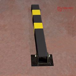 Khóa giữ chỗ đậu ôtô chữ I khi đứng 2 Khóa giữ chỗ đậu ôtô chữ I gập lại