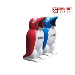 Thùng rác hình chim cánh cụt 4 Thùng rác con chim cánh cụt