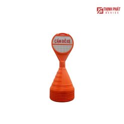 Trụ cảnh báo cấm đỗ xe