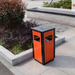 thung rac gia go ngoai troi