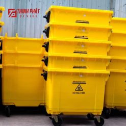 Thùng đựng rác y tế nhựa 1100L