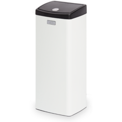 Thùng rác fitis nút nhấn vuông 22L màu trắng 2 STL1 904B