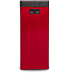 Thùng rác fitis nút nhấn vuông 22L màu đỏ 4 STL1 906D