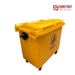 Thùng đựng rác y tế nhựa 1100L