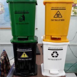 Thùng rác y tế chân đạp 20L