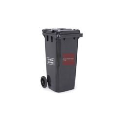 Thùng rác y tế chân đạp 120L màu đen