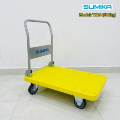 Bánh xe Xe đẩy hàng mặt nhựa tải trọng 500kg