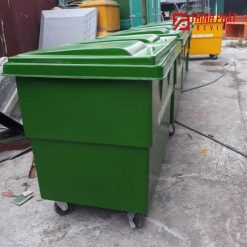 Xe thu gom rác 4 bánh 660L