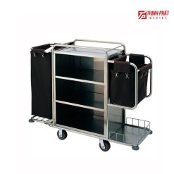 Xe làm buồng khách sạn inox LB3