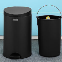 Thùng rác inox chân đạp 12L fitis màu đen 2 inox 12 lit fitis rps1 903 den 3 1 org