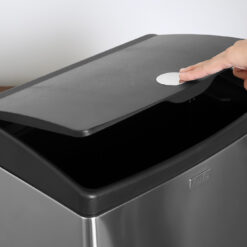 Thùng rác fitis nút nhấn 40 lít inox 4 inox fitis stl2 901 7 org