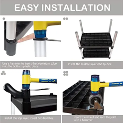 lap rap xe day thuc an 3 tang nhua