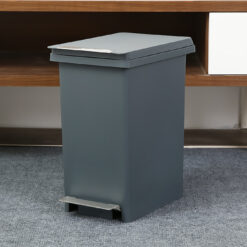 Thùng rác chân đạp 10 lít Fitis màu xám