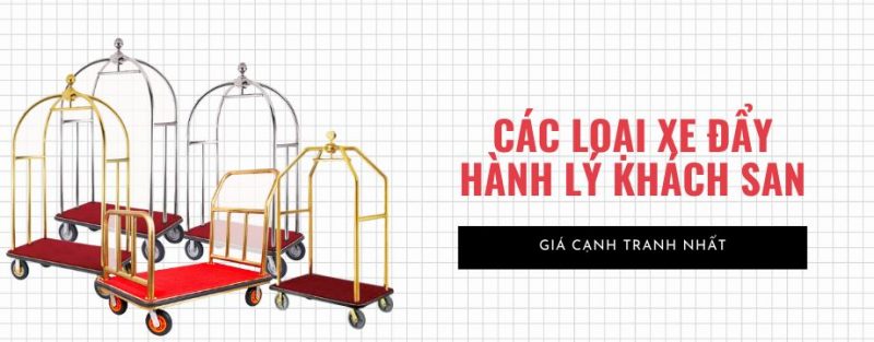 Xe đẩy hành lý khách sạn