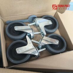 xe dọn bát đĩa khung ống nhôm 6 thau 5 Xe thu gom bát đĩa bằng thép