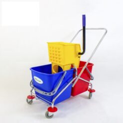 Xe vắt nước 2 xô xe dọn vệ sinh