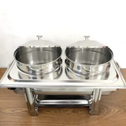 Nồi hâm soup buffet chữ nhật 2 ngăn nắp rời 3 Noi ham soup CN YD 834 .2 500x434 1