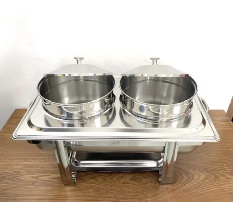 Nồi hâm soup buffet chữ nhật 2 ngăn nắp rời 6 Noi ham soup CN YD 834 .2 500x434 1