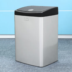 Thùng rác fitis nút nhấn 15L inox