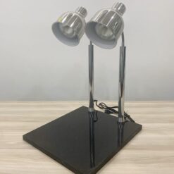 Đèn hâm nóng thức ăn 2 bóng inox, đế đá CN đen 121169 1 Den ham nong thuc an 2 bong inox de da CN den 121169 3 500x606 1