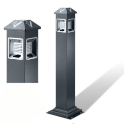 Thùng rác inox gạt tàn công cộng vuông 3 z5389116599844 5be74943021e49b480b3daed990a7f26