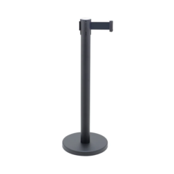 Cột chắn inox dây dài 2m màu đen