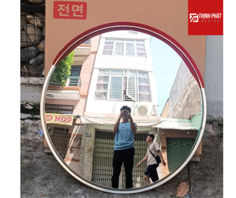 Lắp gương cầu lồi inox giảm tai nạn giao thông 1 0935 036 288 2