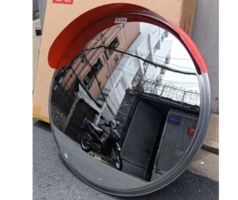 Lắp gương cầu lồi inox giảm tai nạn giao thông 2 0935 036 288 3