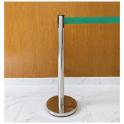 Thiết Bị Thịnh Phát - Top #1 thiết bị Nhà Hàng, Khách Sạn 79 Cột phân cách inox dây xanh lá 5m