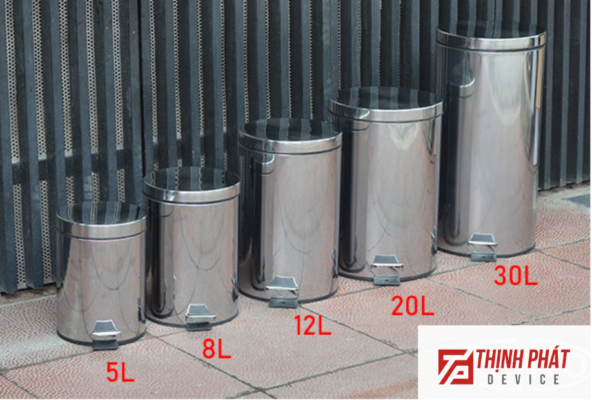 Thùng rác inox chân đạp 30 lít 6 0935 036 288 23