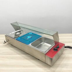 Thiết Bị Thịnh Phát - Top #1 thiết bị Nhà Hàng, Khách Sạn 31 Tủ giữ nóng thức ăn 3 ngăn inox mini