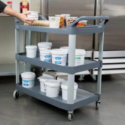 Xe đẩy thức ăn nhà hàng size lớn 1070x505x900 mm