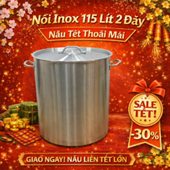 Nồi inox 2 đáy 115L - 101110 (φ500×H600)