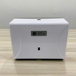 Hộp đựng khăn giấy treo tường chữ nhật bằng nhựa